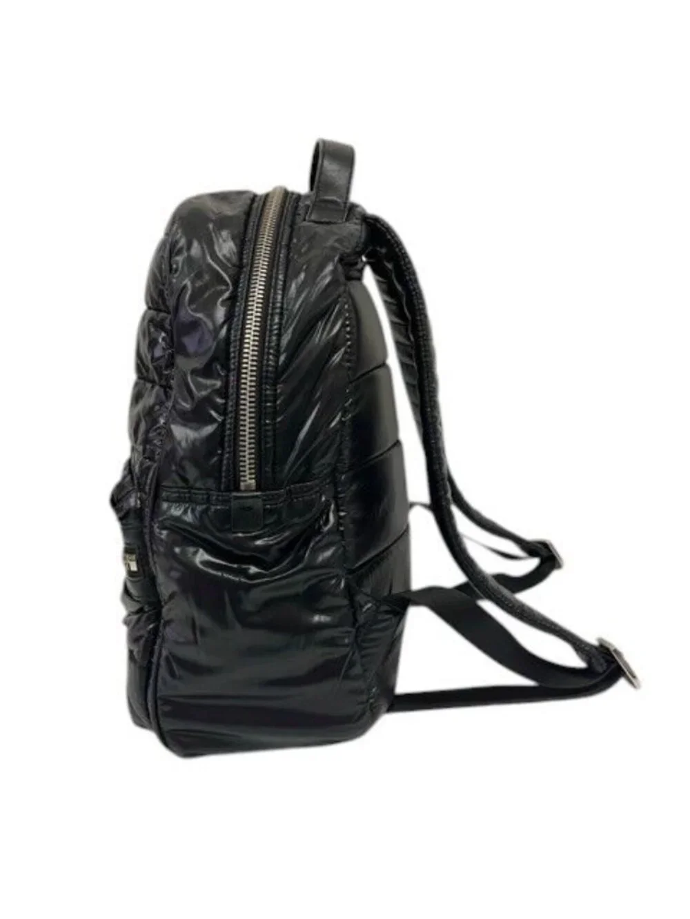 Moncler New George Backpack Nylon Logo Black